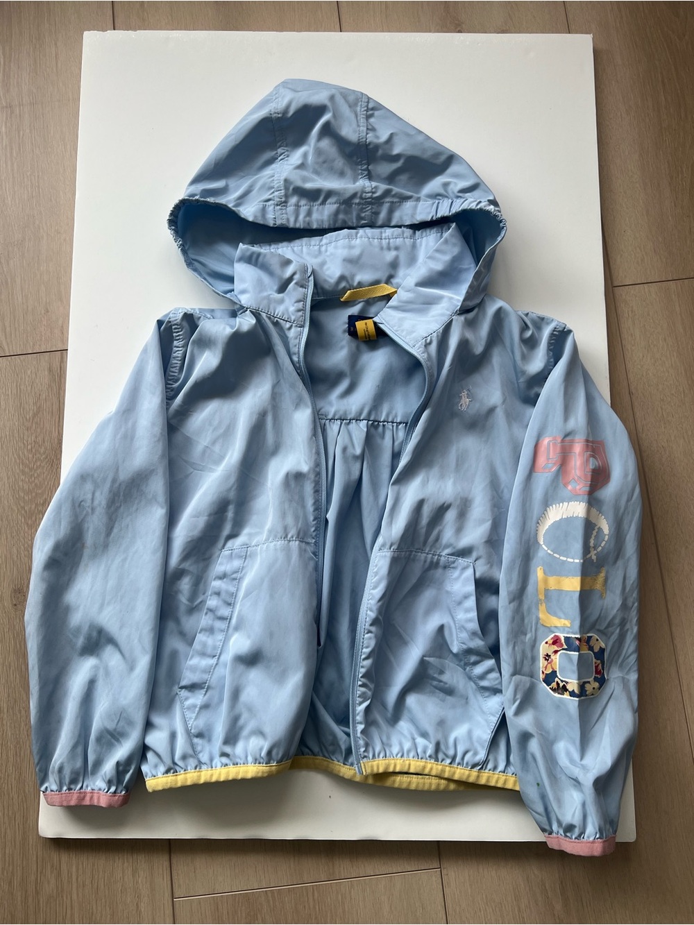 POLO RALPH LAUREN KIDS Windbreaker Girls Blue size 7
